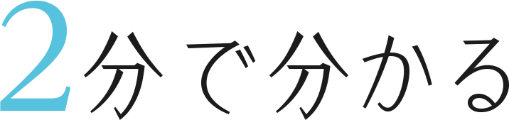 2分で分かる