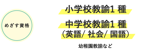 めざす資格