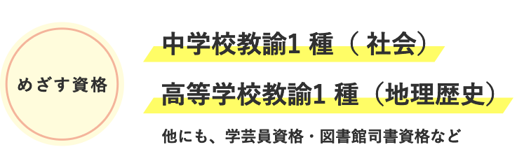 めざす資格