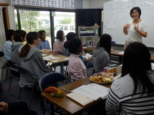 学院長　水野孝惠先生のお話