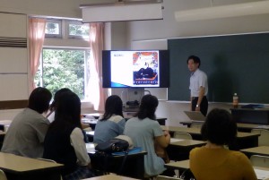 及川先生の体験授業