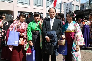 平成28年度卒業式 卒業パーティー 川村学園女子大学 平成28年度卒業式 卒業パーティー 川村学園女子大学